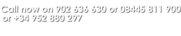 Call iberbanda in English Now on 902 636 630